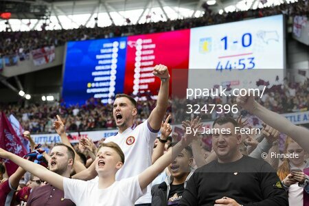 Aston Villa v Derby County, London, UK - 27 May 2019.