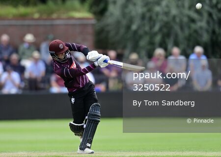 Somerset v Leicestershire Foxes, Taunton, UK - 10 Aug 2021