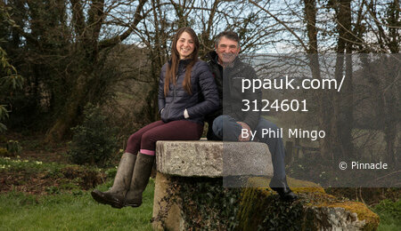 Jimmy and Bryony Frost, Buckfastleigh, UK - 8 Apr 2018
