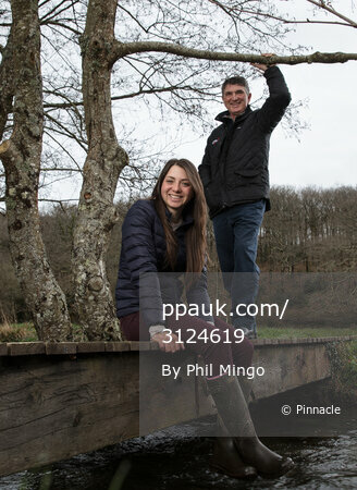 Jimmy and Bryony Frost, Buckfastleigh, UK - 8 Apr 2018
