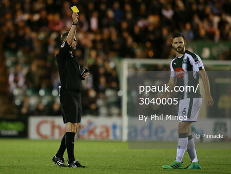 Plymouth Argyle v Exeter City,  Plymouth, UK - 3 Oct 2017
