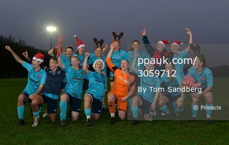 Southampton Women v Exeter City Women, Alresford , UK - 19 Dec 2021