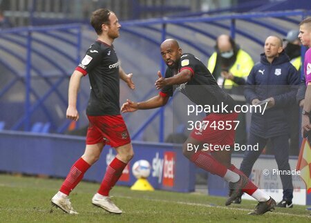 Tranmere Rovers v Exeter City, Tranmere, UK - 20 Mar 2021