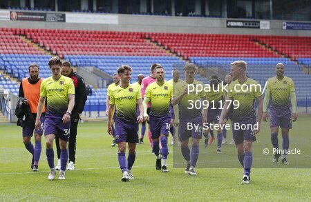 Bolton Wanderers  v Exeter City, Bolton, UK - 1 May 2021
