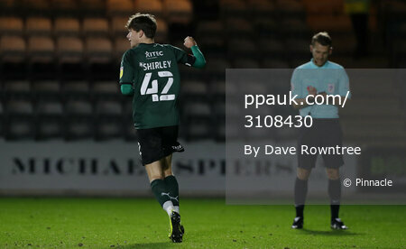 Plymouth Argyle v Arsenal U23, Plymouth, UK - 2 Nov 2021