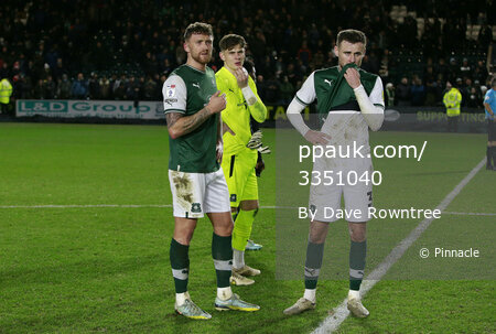 Plymouth Argyle v Wycombe Wanderers, Plymouth, UK - 29 Dec 2022