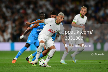 Tottenham Hotspur v Olympique de Marseille, London, UK - 7 Sep 2022