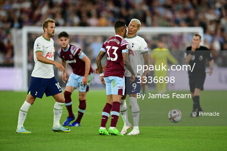 West Ham United v Tottenham Hotspur, London, UK - 31 Aug 2022