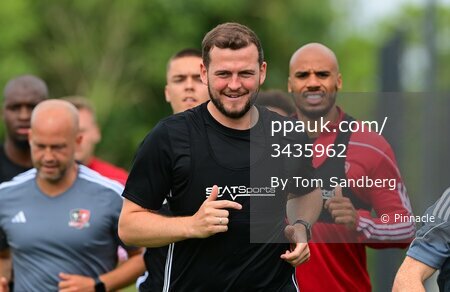 Exeter City Return to Training, Exeter, UK - 23 Jun 2022