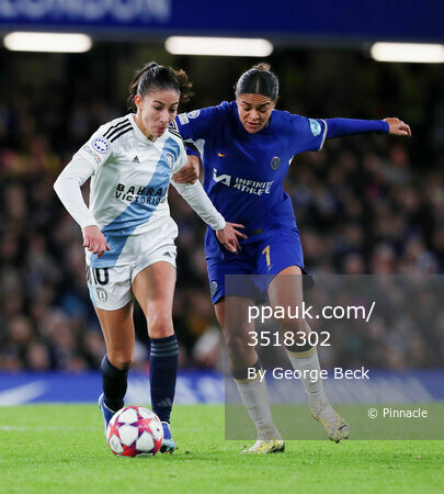 Chelsea Women v Paris FC Women, UK - 23 Nov 2023