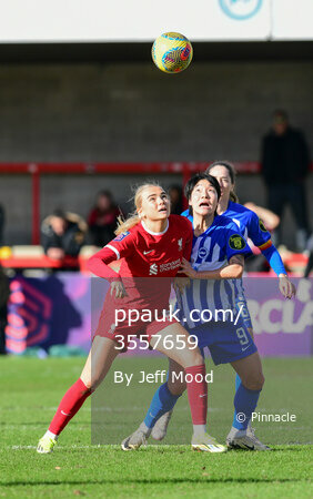 Brighton & Hove Albion Women v Liverpool Women, Crawley, UK - 18 Feb 2024
