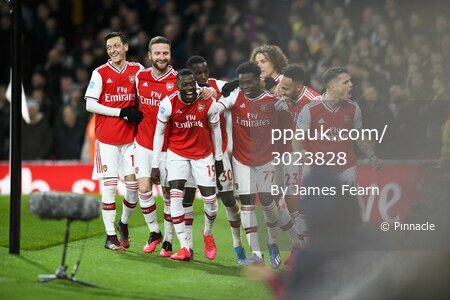 Arsenal v Newcastle United, London, UK - 16 Feb 2020.