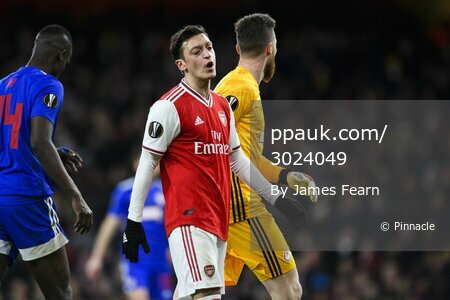 Arsenal v Olympiakos, London, UK - 27 Feb 2020.