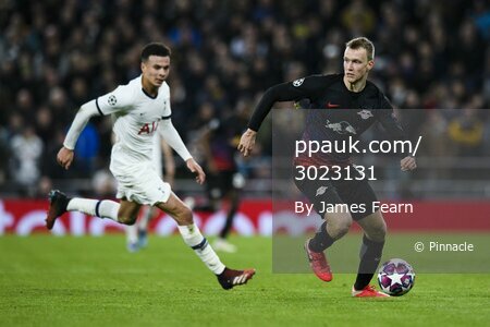 Tottenham Hotspur v RB Leipzig, London, UK - 19 Feb 2020.