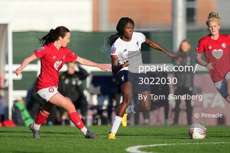 Bristol City Women v Liverpool Women, Bristol, UK - 19 Jan 2020
