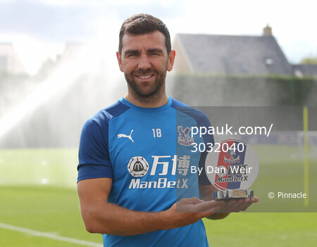 Crystal Palace Player Of the Month June 2020, Beckenham - 10 July 2020