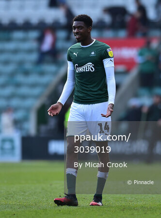 Plymouth Argyle v Macclesfield Town, Plymouth, UK - 7 Mar 2020