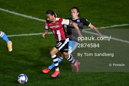 Exeter City v Crawley Town, Exeter, UK - 20 Oct 2020