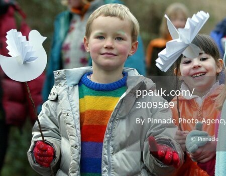 Peace March, Moretonhampstead, UK 8 Feb 2003