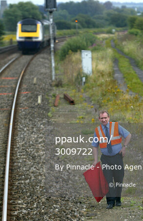 Railway Security, Exeter to Plymouth, UK 16 Aug 2002