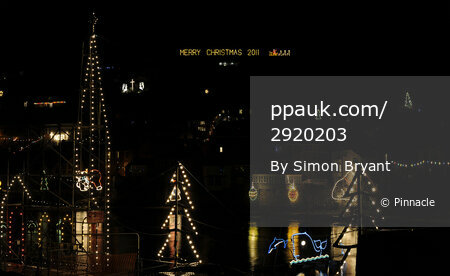 Mousehole Harbour Christmas Lights 231211