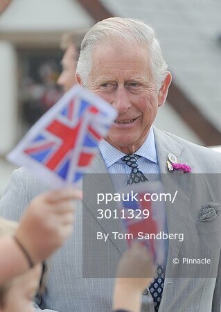 Prince of Wales visit, Cheriton Bishop, UK - 20 July 2017