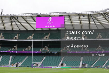 European Rugby Challenge Cup Final View, Twickenham - UK 21 May 2021