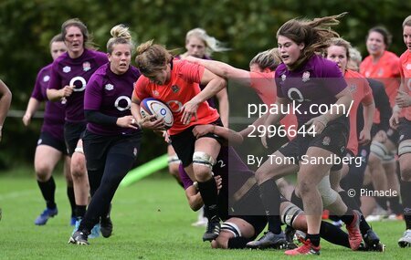 England Women Training, Exeter, UK - 28 Oct 2021