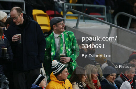 London Irish v Newcastle Falcons, London, UK - 03 Dec 2022