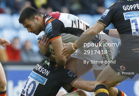 Wasps v Leicester Tigers, Coventry, UK - 9 Jan 2022