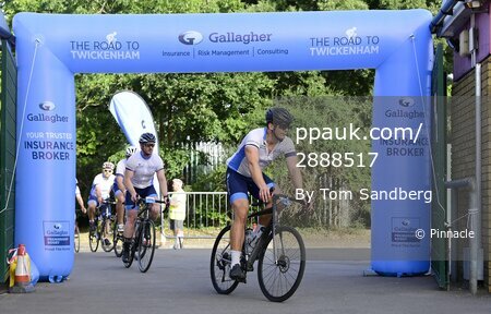 The Road to Twickenham Cycle Ride - Day 7, Twickenham, UK - 17 June 2022