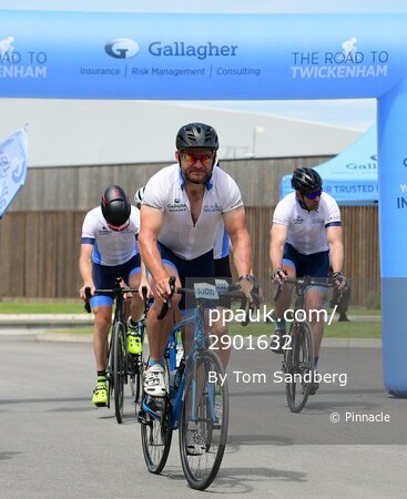 The Road to Twickenham Cycle Ride - Day 5, Gloucester, UK - 15 June 2022