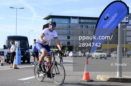 The Road to Twickenham Cycle Ride - Day 6, Exeter, UK - 16 June 2022