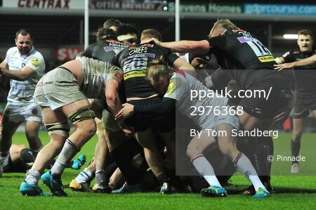 Exeter Chiefs v Leicester Tigers, Exeter, UK - 31 Dec 2017