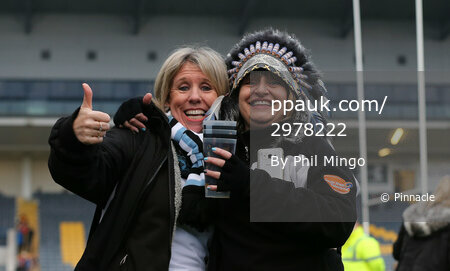 Worcester Warriors and Exeter Chiefs, Worcester, UK - Feb 18 201