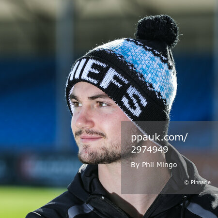 Exeter Chiefs bobble hats, Exeter, UK - 25 Oct 2017
