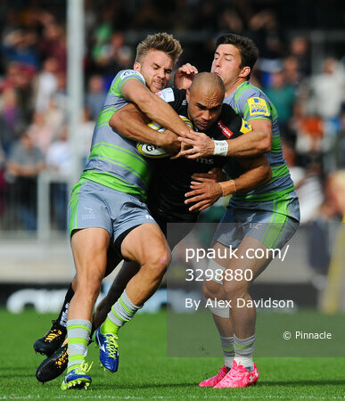 Exeter Chiefs v Newcastle Falcons, Exeter, UK - 7 Oct 2017