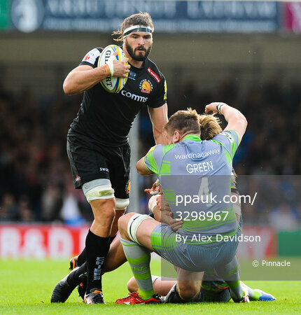 Exeter Chiefs v Newcastle Falcons, Exeter, UK - 7 Oct 2017
