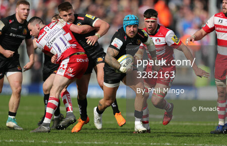 Exeter Chiefs v Gloucester Rugby, Exeter, UK - 8 Apr 2018