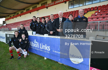 Plymouth Albion Academy Photocall, Plymouth, UK-01 Febuary 2018