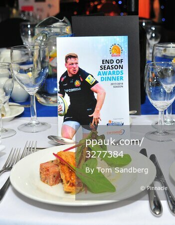 Exeter Chiefs End of Season Awards, Exeter, UK - 3 May 2018