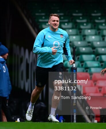 England Rugby Captains Run, Cardiff, UK - 24 Feb 2023