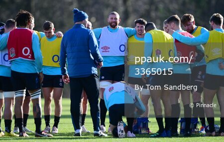 England Rugby Training, Bagshot, UK - 30 Jan 2023
