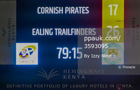 Cornish Pirates v Ealing Trailfinders, Penzance, UK - 5 Apr 2024