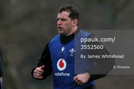 Welsh Rugby Senior Men's Captain's Run, London, UK - 09 Feb 2024