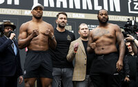 Anthony Joshua v Jermaine Franklin weigh-in