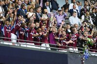 Aston Villa v Derby County, London, UK - 27 May 2019.