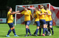 Torquay United Ladies and Port Talbot Town Ladies, Bovey Tracey,