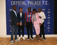 Nathan Ferguson Signing Crystal Palace, London - 20 July 2020