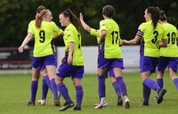 Exeter City Women v Cardiff City Ladies, Cullompton, UK - 16 May 2021